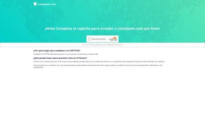 Lista Spam