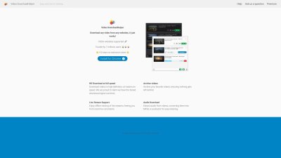 Video Download Helper