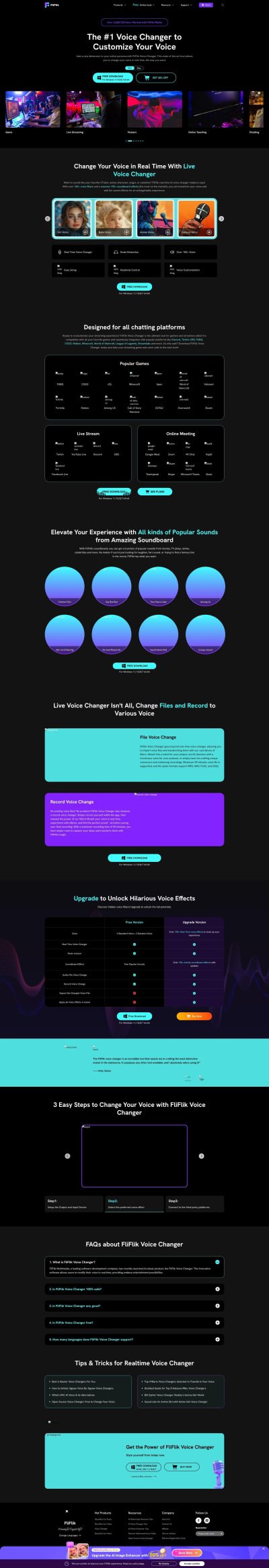 FliFlik Voice Changer