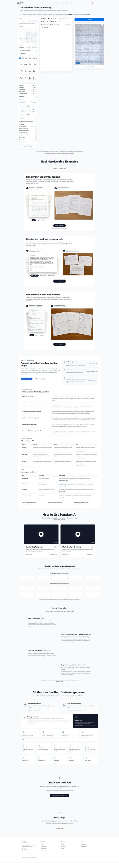 HandtextAI