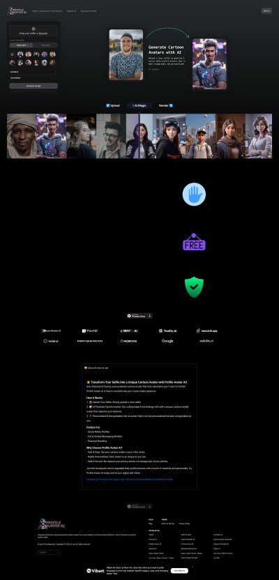 Profile Avatar AI