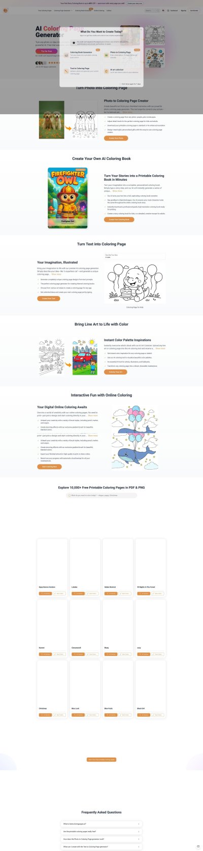 Best Coloring Pages AI