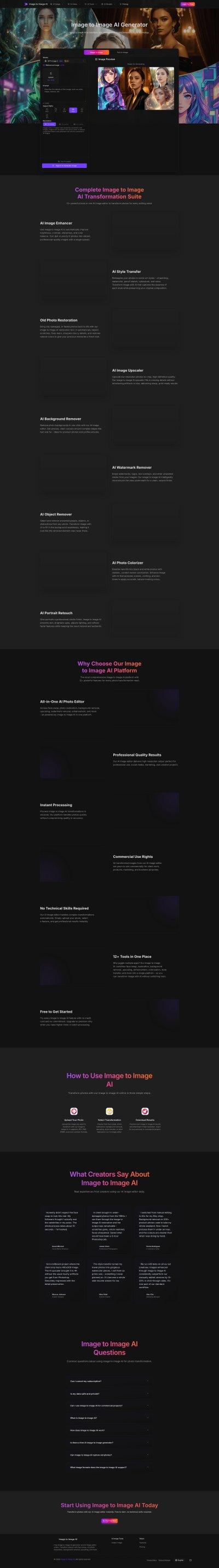 Image to Image AI