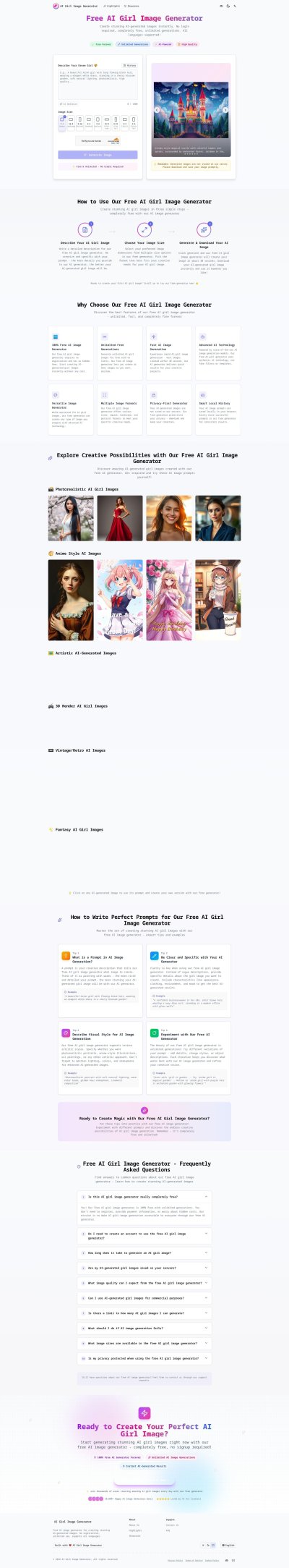 AI Girl Generator