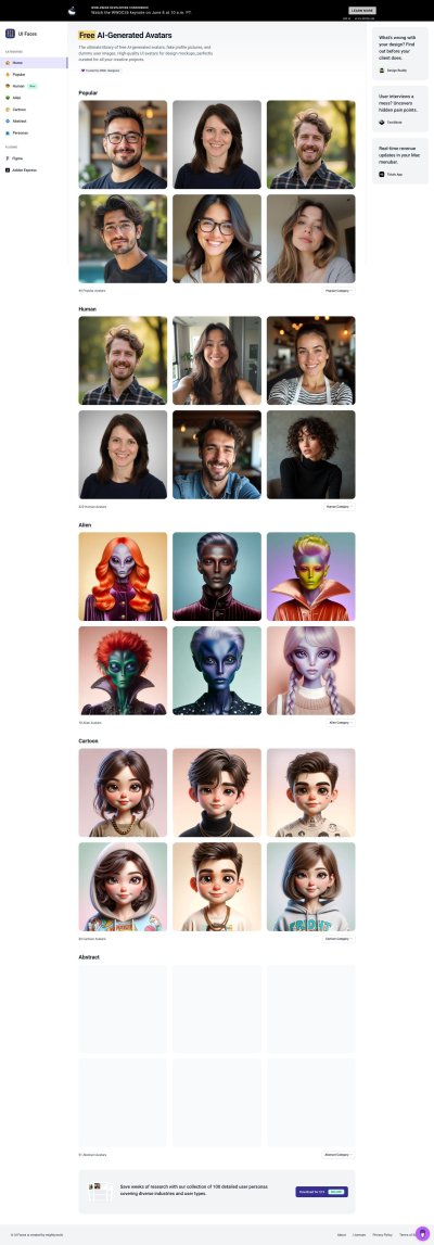 UI Faces