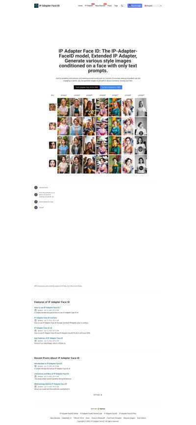 IP Adapter Face ID