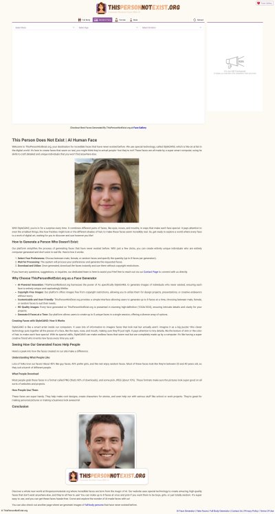 ThisPersonNotExist.org