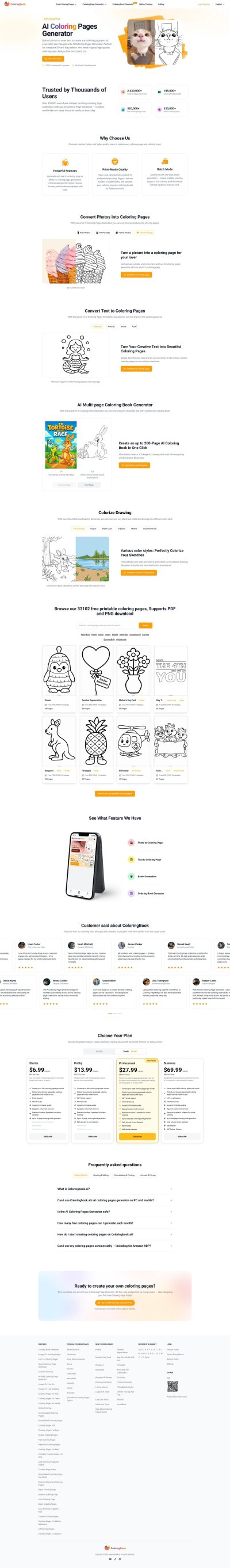 ColoringBook AI