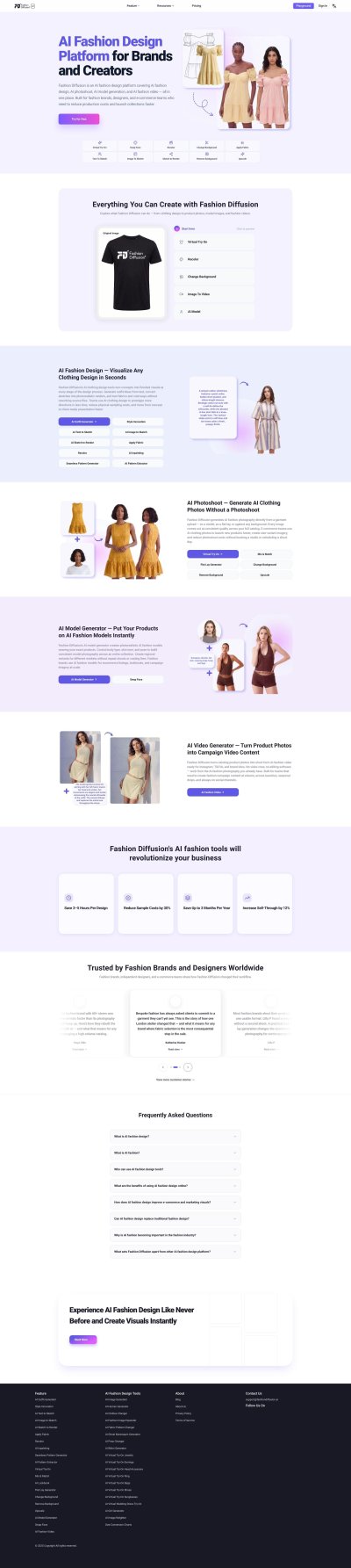 Fashion Diffusion AI