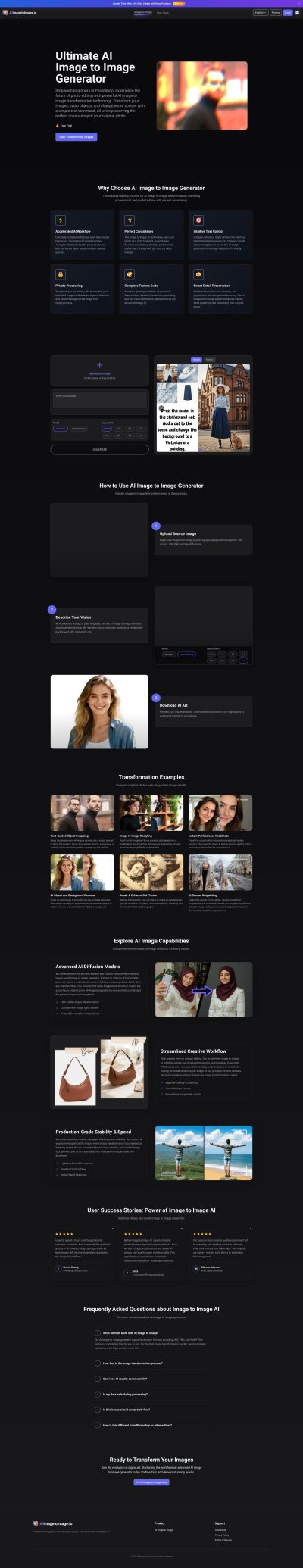 AI Image to Image Generator