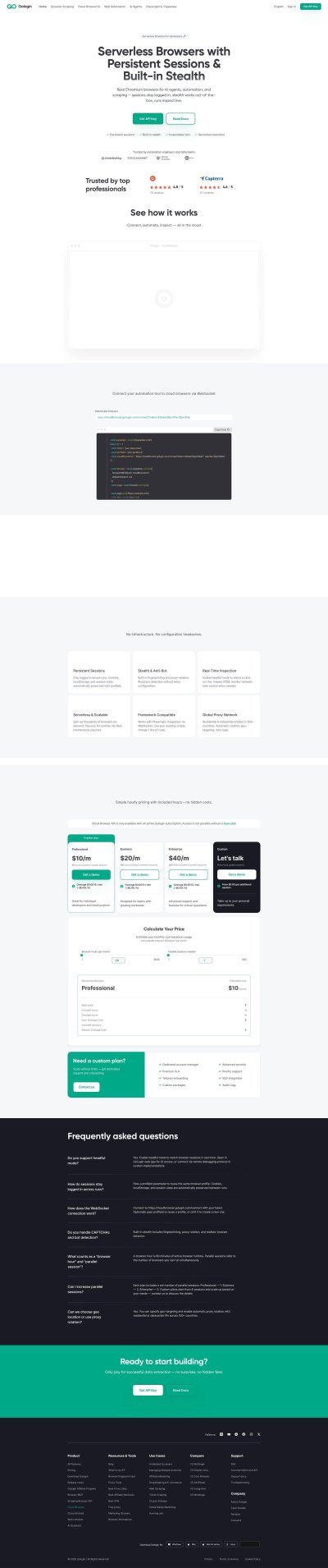 Gologin Cloud Browser