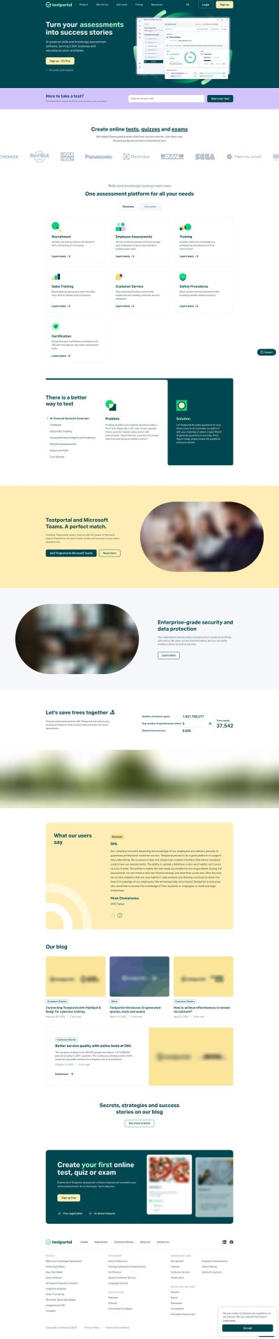 Testportal