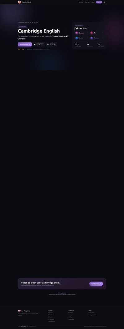 Use of English AI