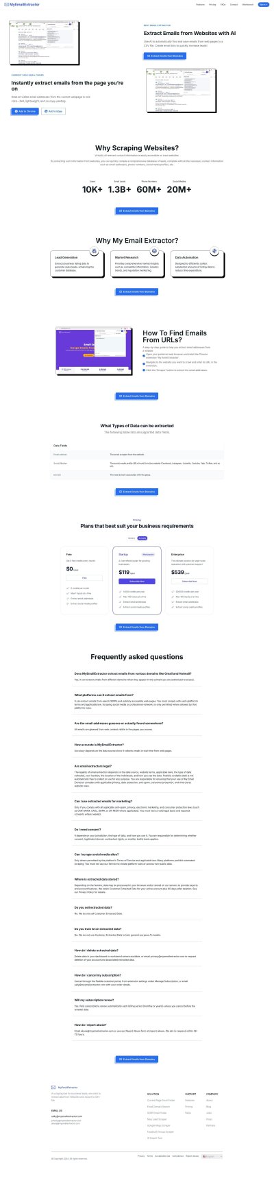 My Email Extractor