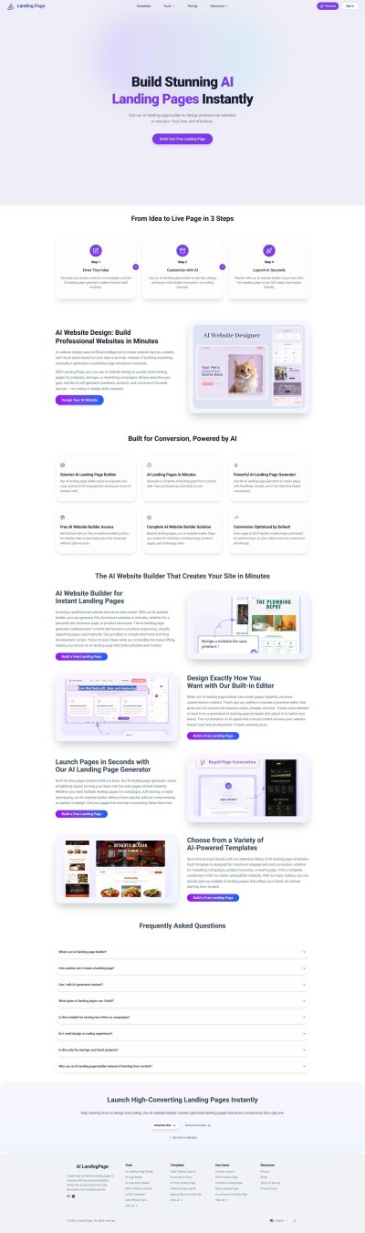 LandingPage AI