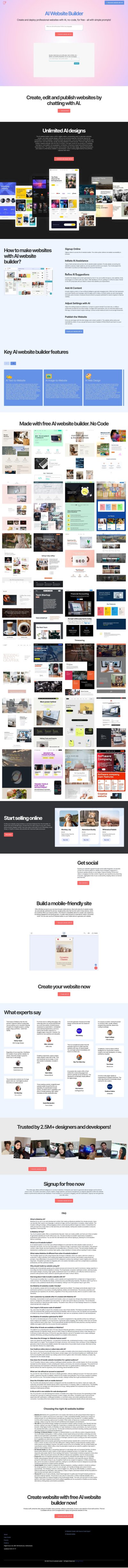 Mobirise AI Website Builder
