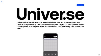 Universe Website Builder