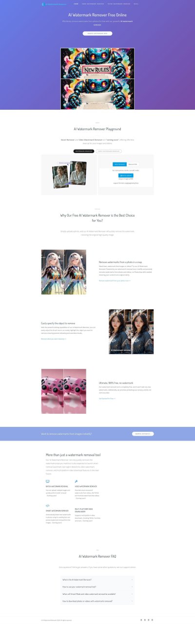 AI Watermark Remover