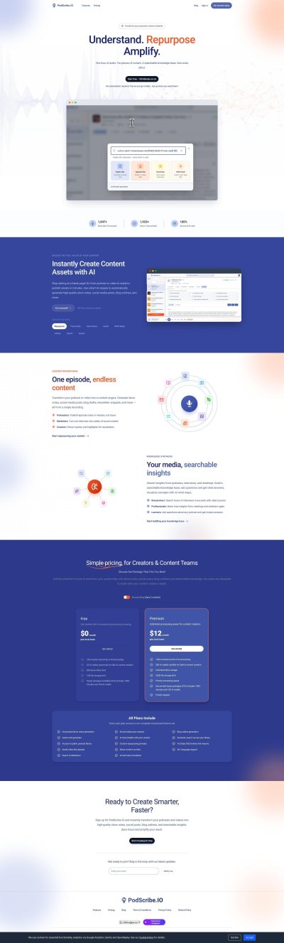 PodScribe.IO