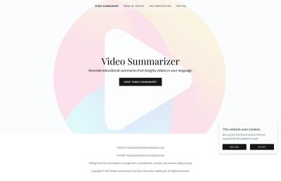 Video Summary AI