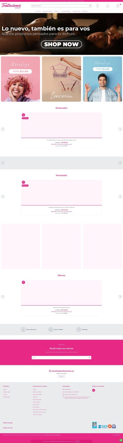 Sex Shop Tentaciones