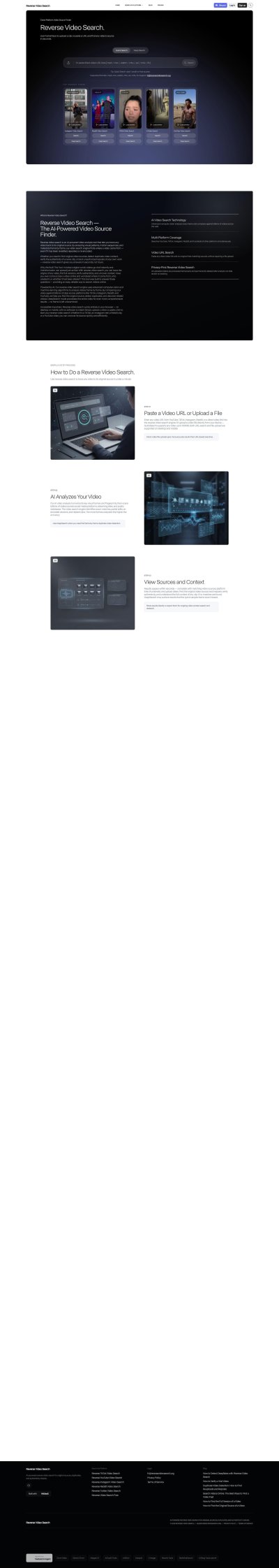 FrameTrace | Reverse Video Search