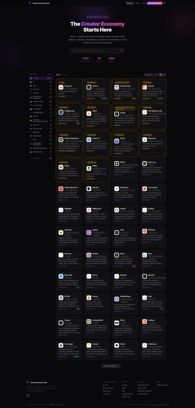 Creator Economy Tools