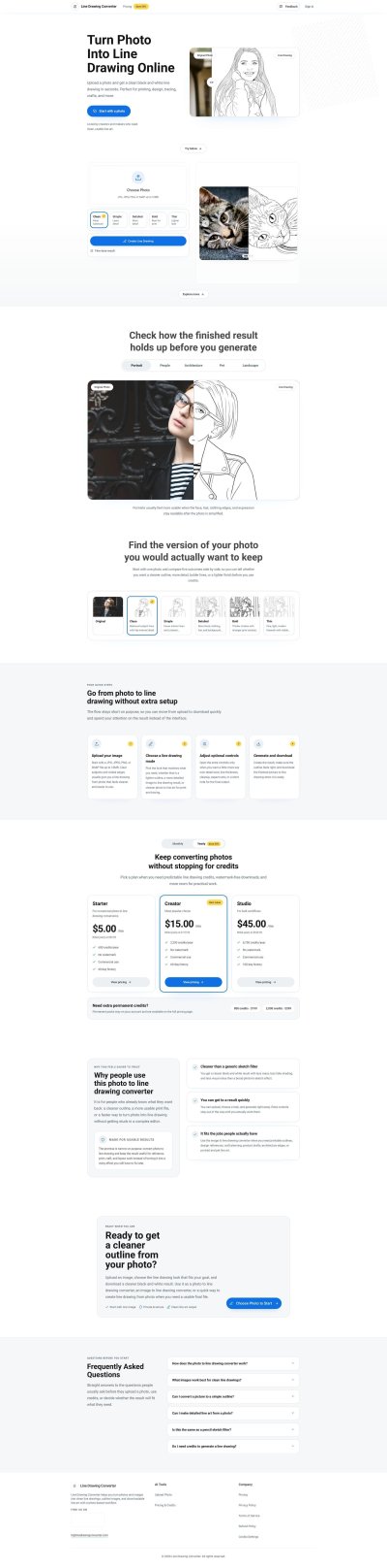 Line Drawing Converter