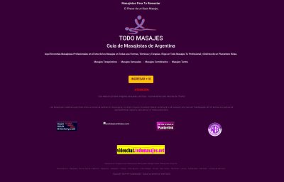 TodoMasajes Masajistas