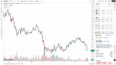 Trading View BTCUSD
