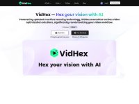 VidHex AI Video Enhancer