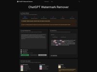 ChatGPT Watermark Remover