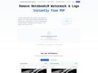 NotebookLM Watermark Remover
