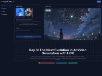 Ray 3 AI Video