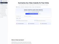 AI Video Summarizer: Convert Any Video to Text Online