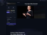 Lip Sync AI Video Generator